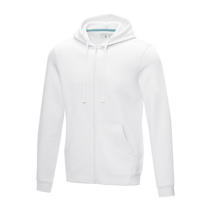Ruby men’s GOTS organic GRS recycled full zip hoodie