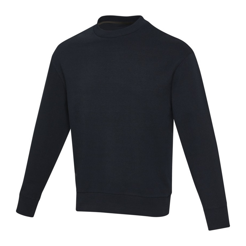 TIN unisex recycled crewneck sweat, tmavomodrá, XS
