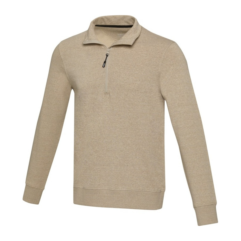 TIN unisex recycled quarter zip sweat
