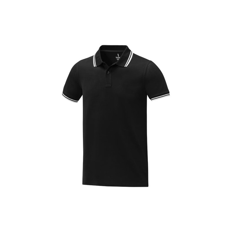AMARAGO pánske's tipping polo, čierna, M