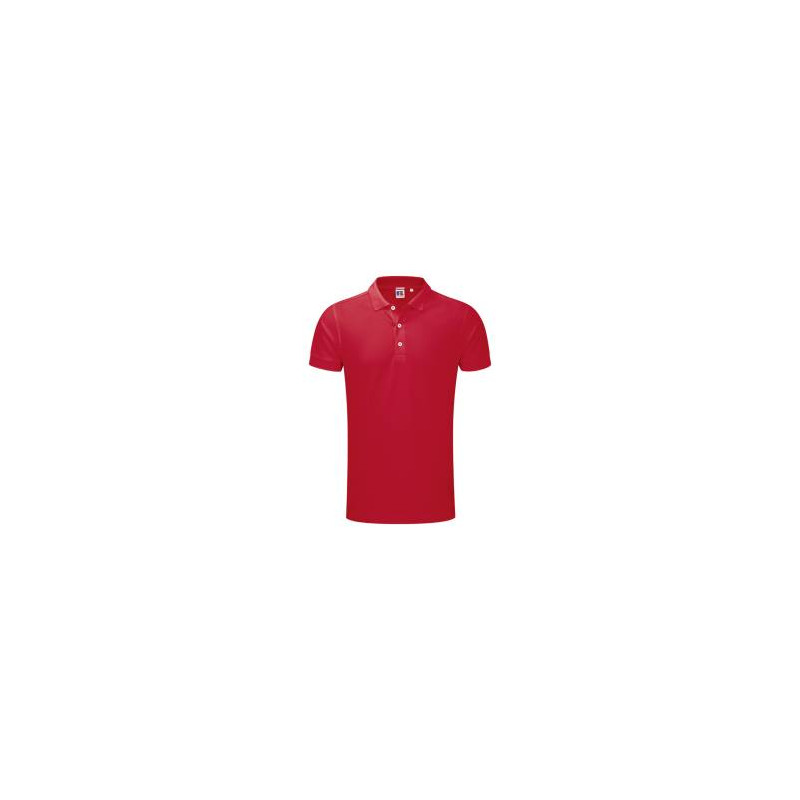 Men`s Fitted Stretch Polo