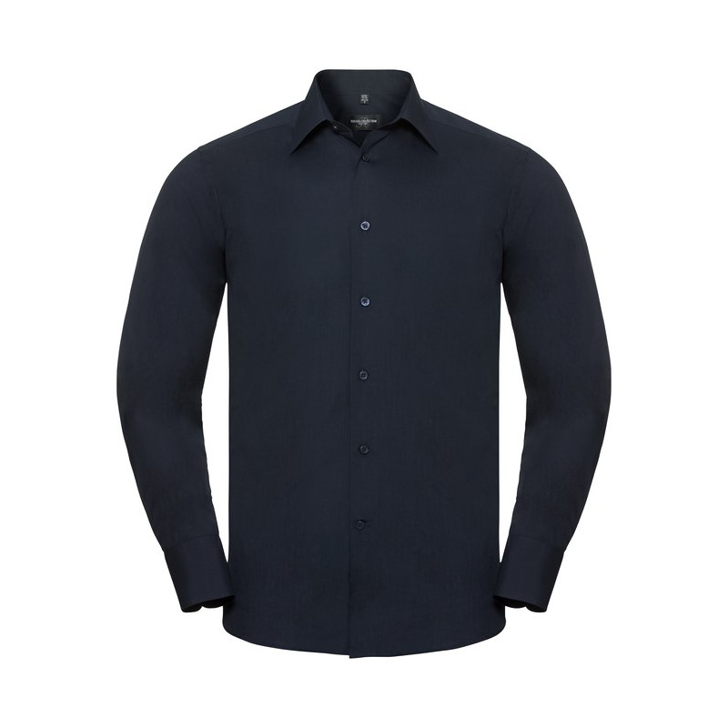 pánske`s Long Sleeve, french tmavomodrá, 3XL (47/48)