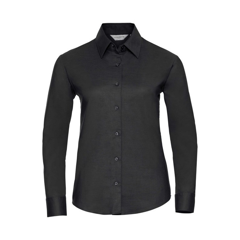 Ladies` Long Sleeve Classic Oxford Shirt