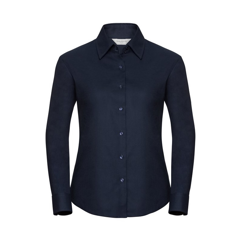 Ladies` Long Sleeve Classic Oxford Shirt