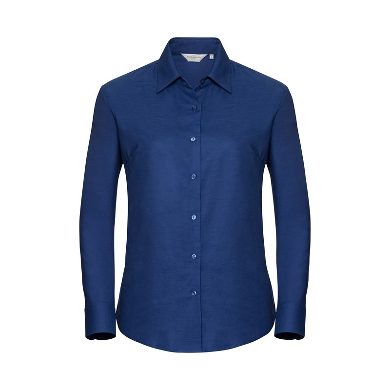 Ladies` Long Sleeve Classic Oxford Shirt