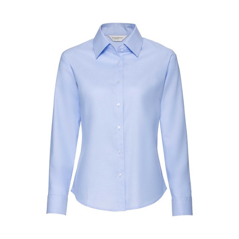 Ladies` Long Sleeve Classic Oxford Shirt