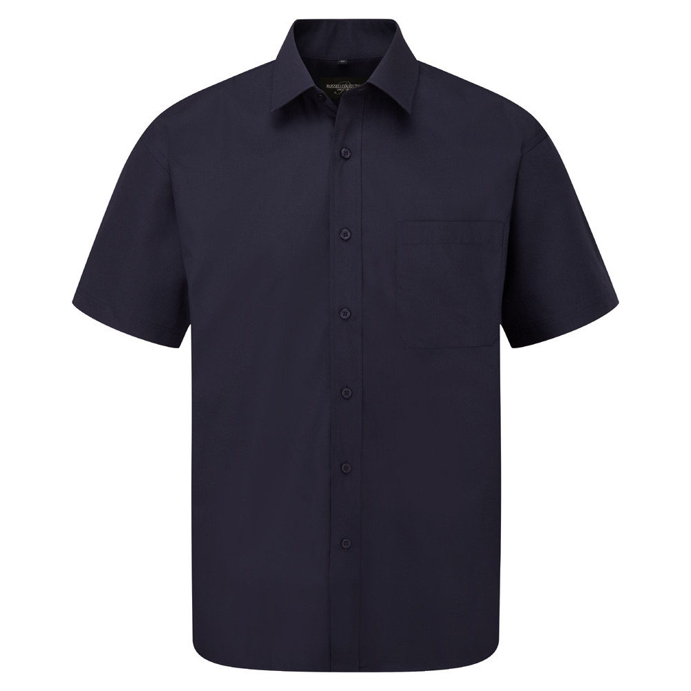 pánske`s Short Sleeve Classic, french tmavomodrá, L (41/42)