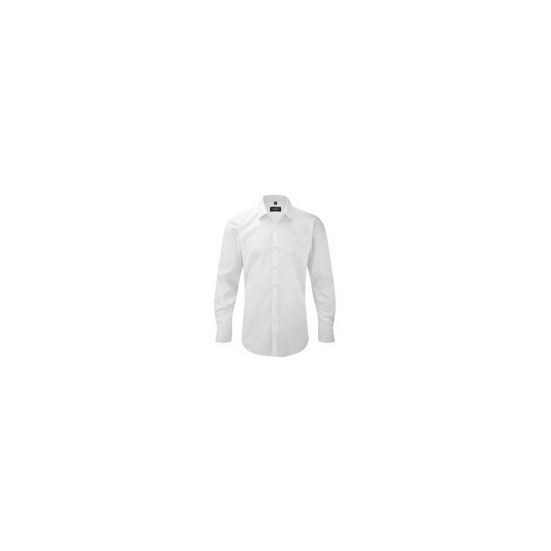 Men`s Long Sleeve Fitted Ultimate Stretch Shirt