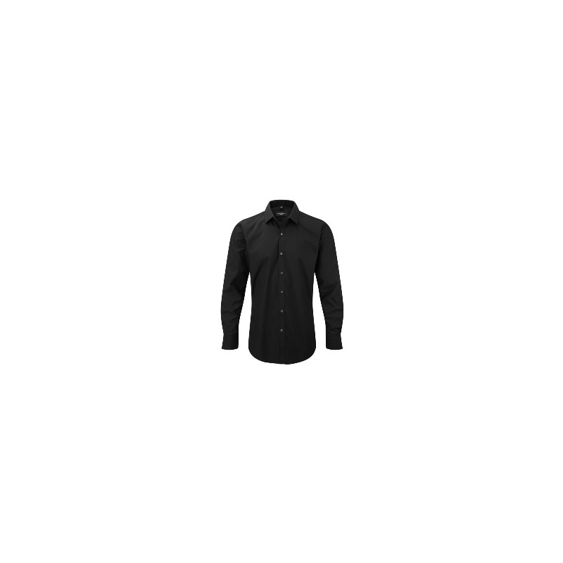 Men`s Long Sleeve Fitted Ultimate Stretch Shirt