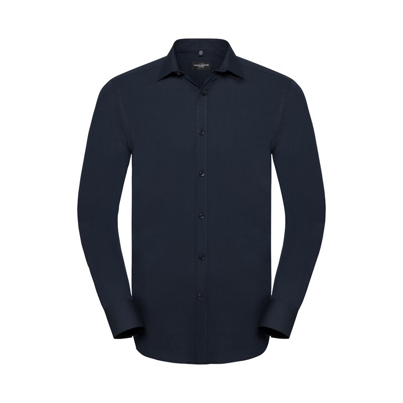 Men`s Long Sleeve Fitted Ultimate Stretch Shirt