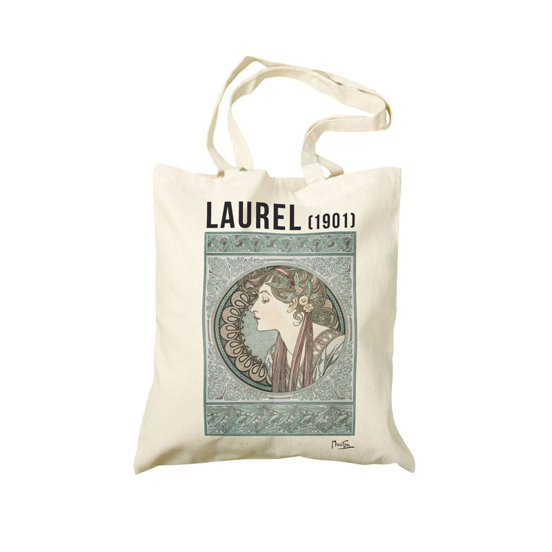 Bavlnená taška Alfons Mucha - Laurel