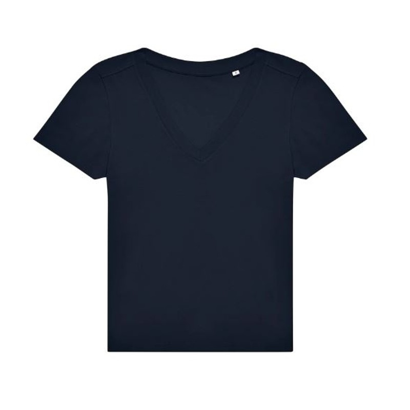 Tričko E150 dámske's V, tmavomodrá, 2XL