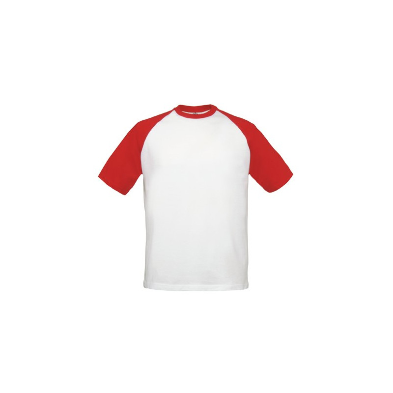 Tričko, white/ červená