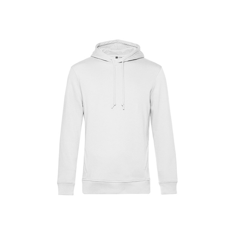 Organic Hooded Sweat, biela, XXL