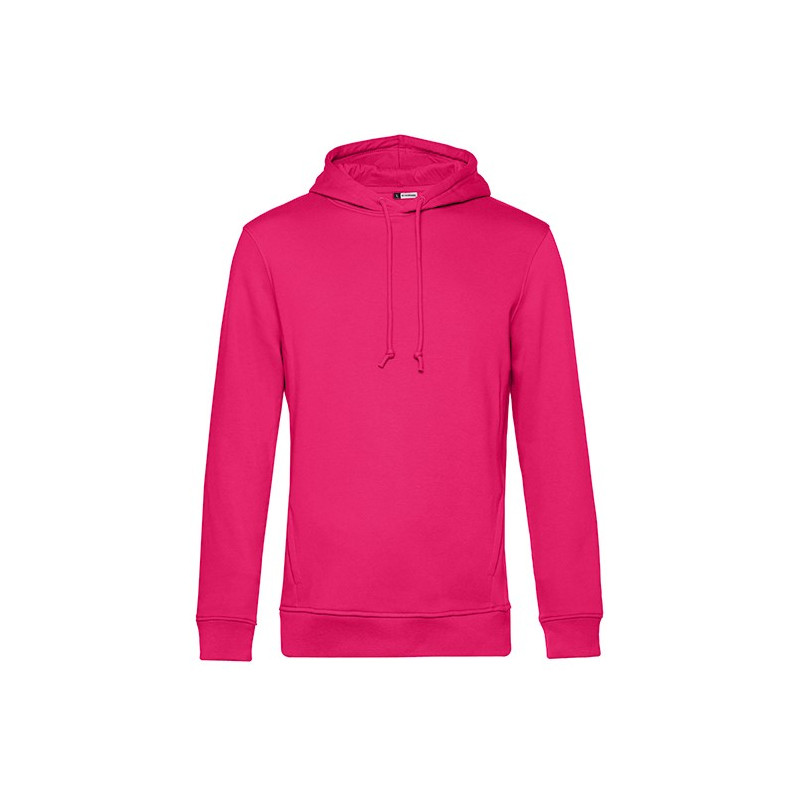 Organic Hooded Sweat, magenta ružová, XS