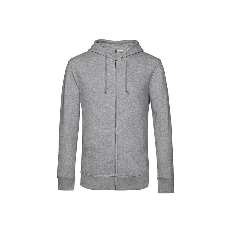 Organic Zipped Hood Jacket