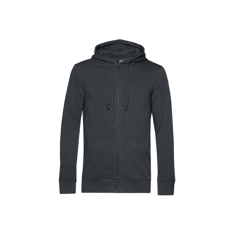 Organic Zipped Hood Jacket
