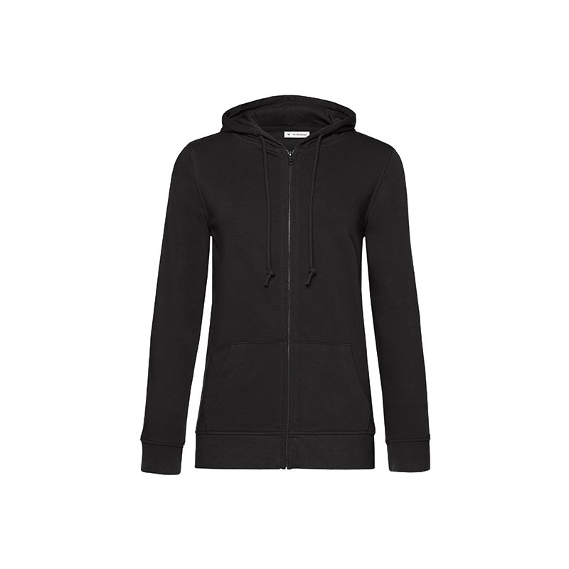 Organic Zipped Hood Jacket /Women