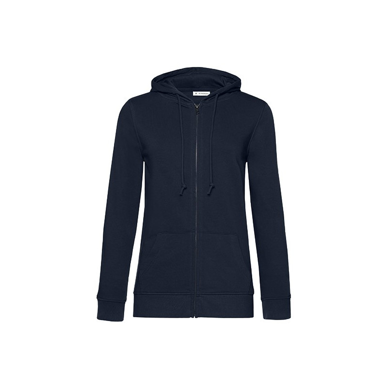 Organic Zipped Hood Jacket /Women