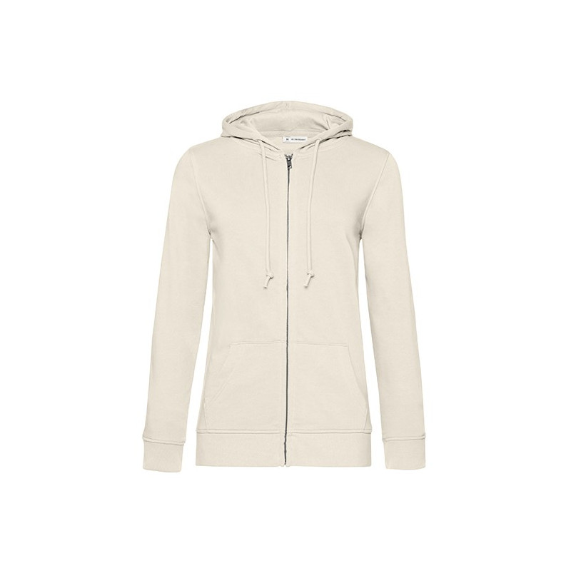 Organic Zipped Hood Jacket /Women