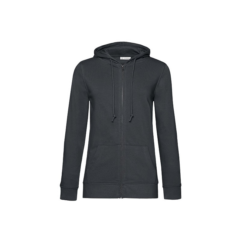Organic Zipped Hood Jacket /Women
