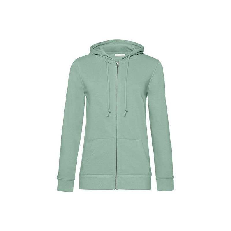 Organic Zipped Hood Jacket /Women