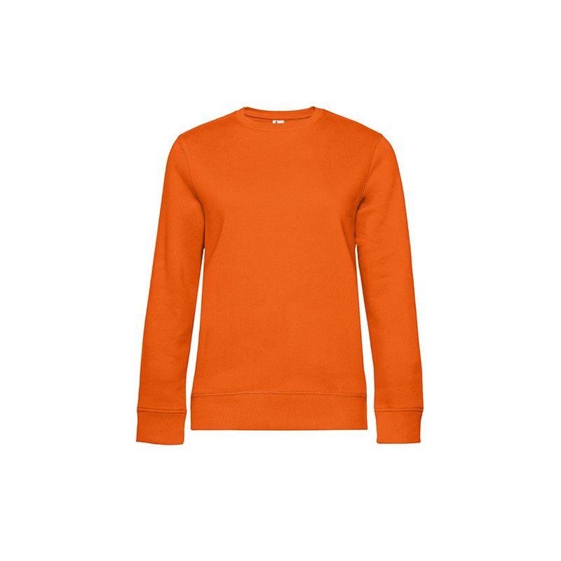 QUEEN Crew Neck Sweat /dámske, pure oranžová, XS
