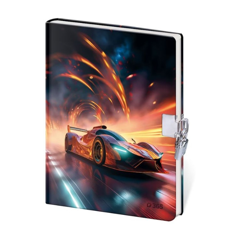 Pamätník so zámkom Sports Car