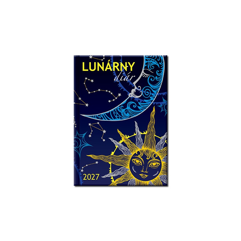Vreckový týždenný Lunárny diár 2027