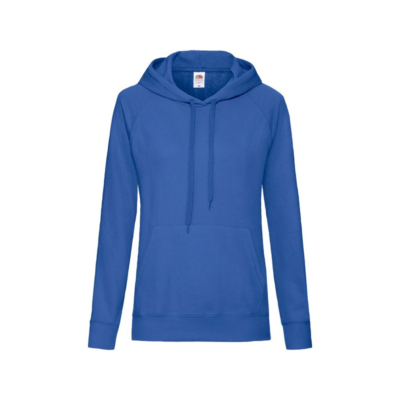 LADIES LIGHTWEIGHT HOODED SWEAT