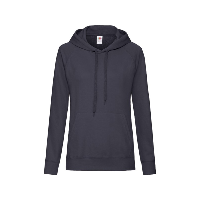 LADIES LIGHTWEIGHT HOODED SWEAT