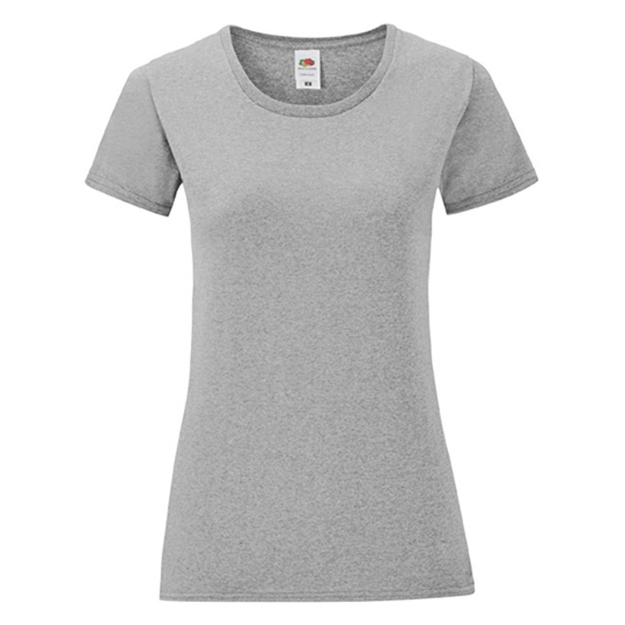 Ladies Iconic 150 T, athletic heather, XL