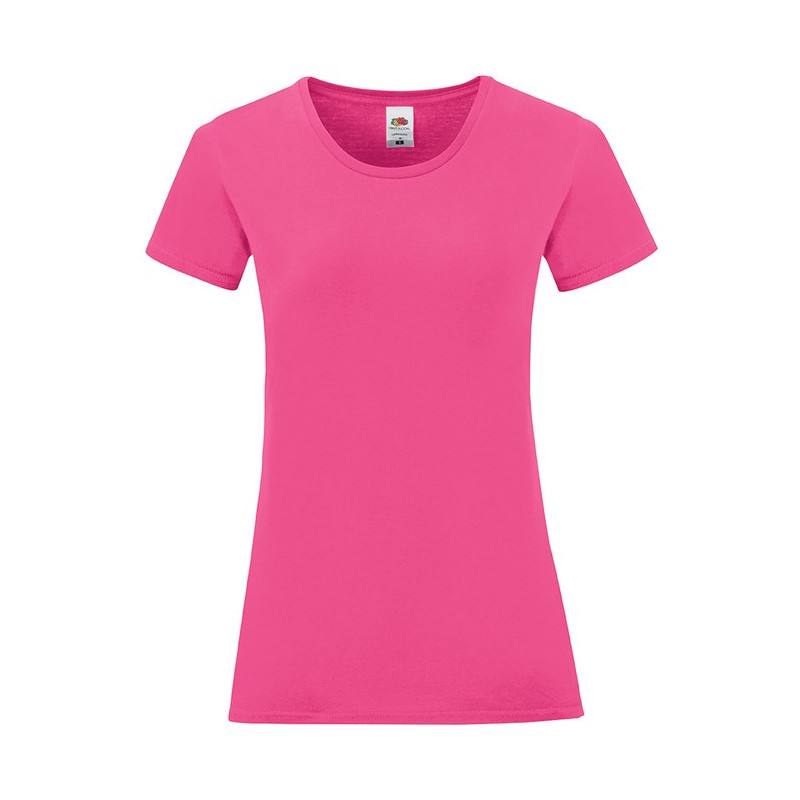 Ladies Iconic 150 T, fuchsia, XL