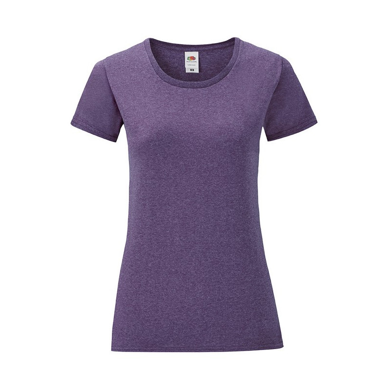 Ladies Iconic 150 T, heather fialová, XXL