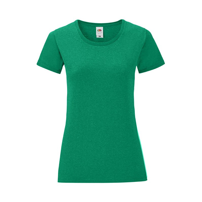 Ladies Iconic 150 T, heather zelená, XXL