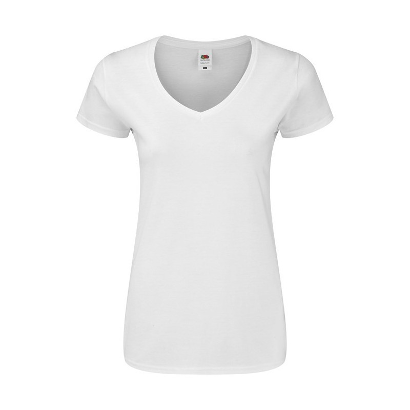 Ladies Iconic 150 V-Neck T