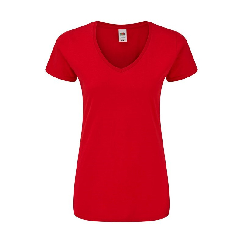 Ladies Iconic 150 V-Neck T