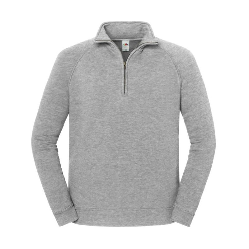 Iconic Premium Zip Neck Sweat