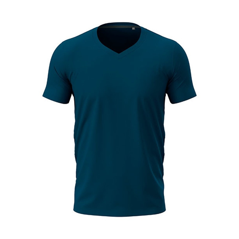 Stretch-T V-neck / men