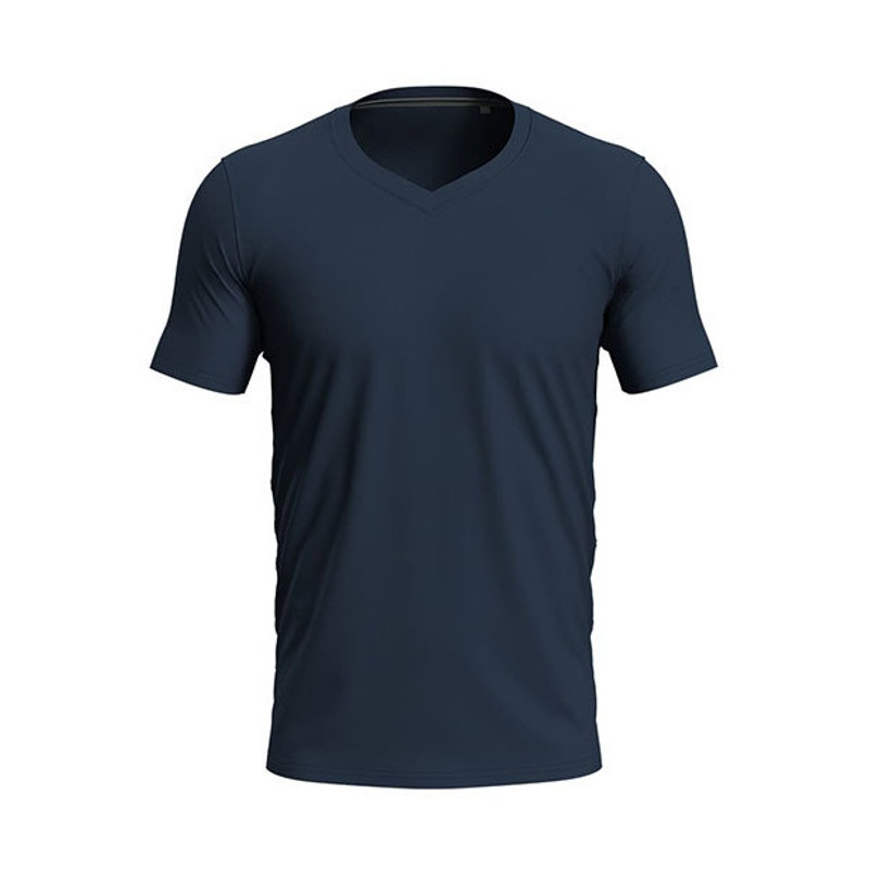 Stretch-T V-neck / men