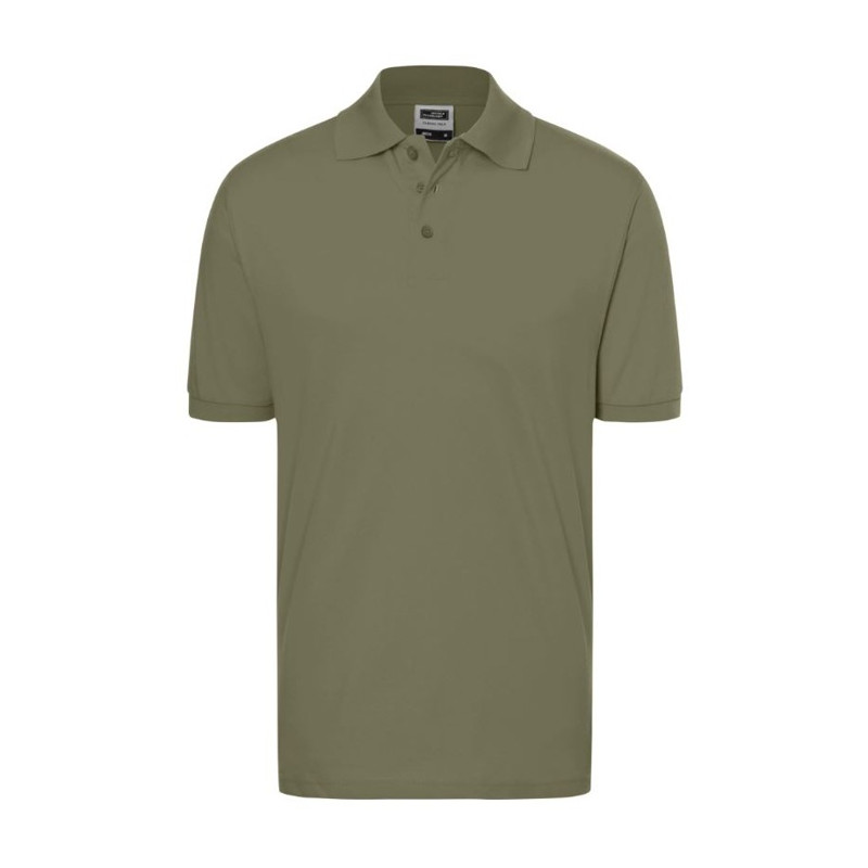 Classic Polo, olivová, 3XL