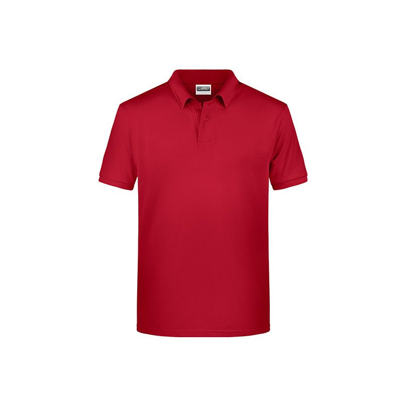 Mens Basic Polo, červená, XL