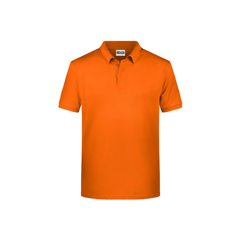Mens Basic Polo, oranžová, L