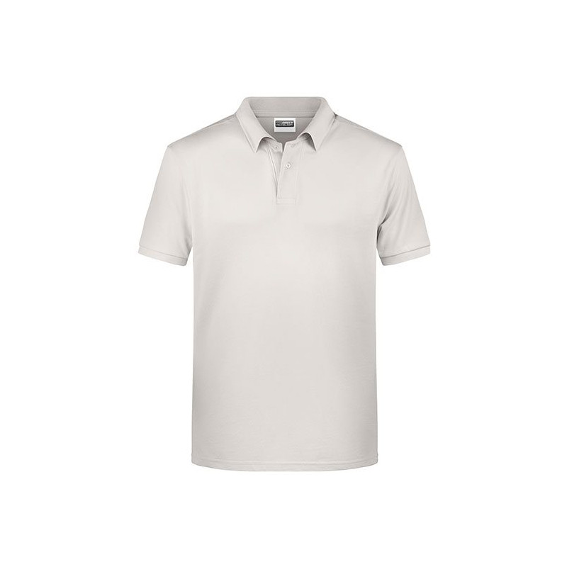 Mens Basic Polo, prírodná, 3XL