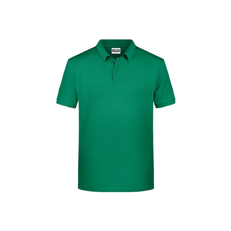 Mens Basic Polo, irish- zelená