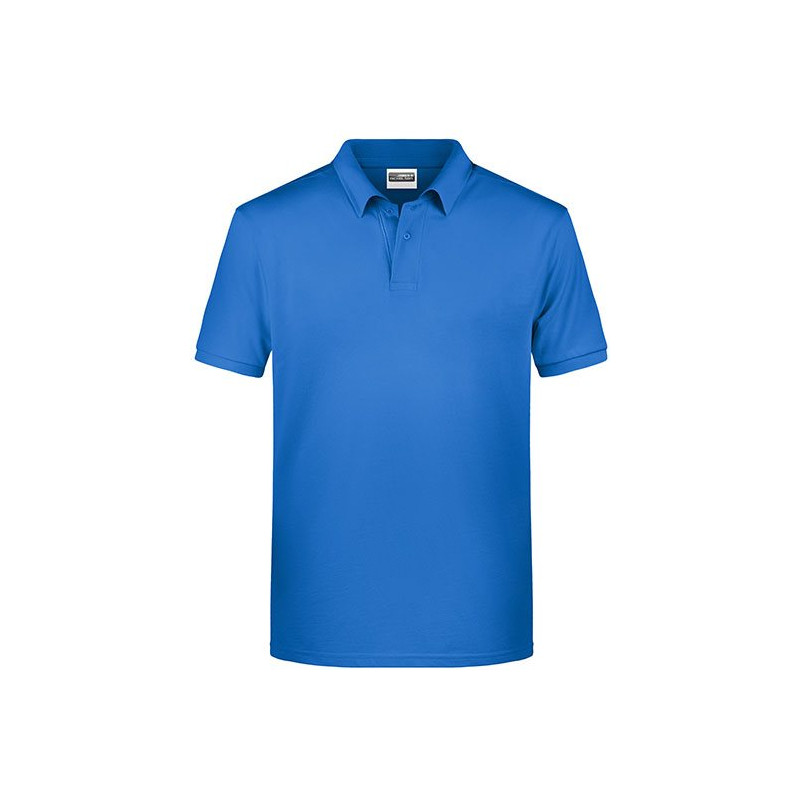 Mens Basic Polo, cobalt
