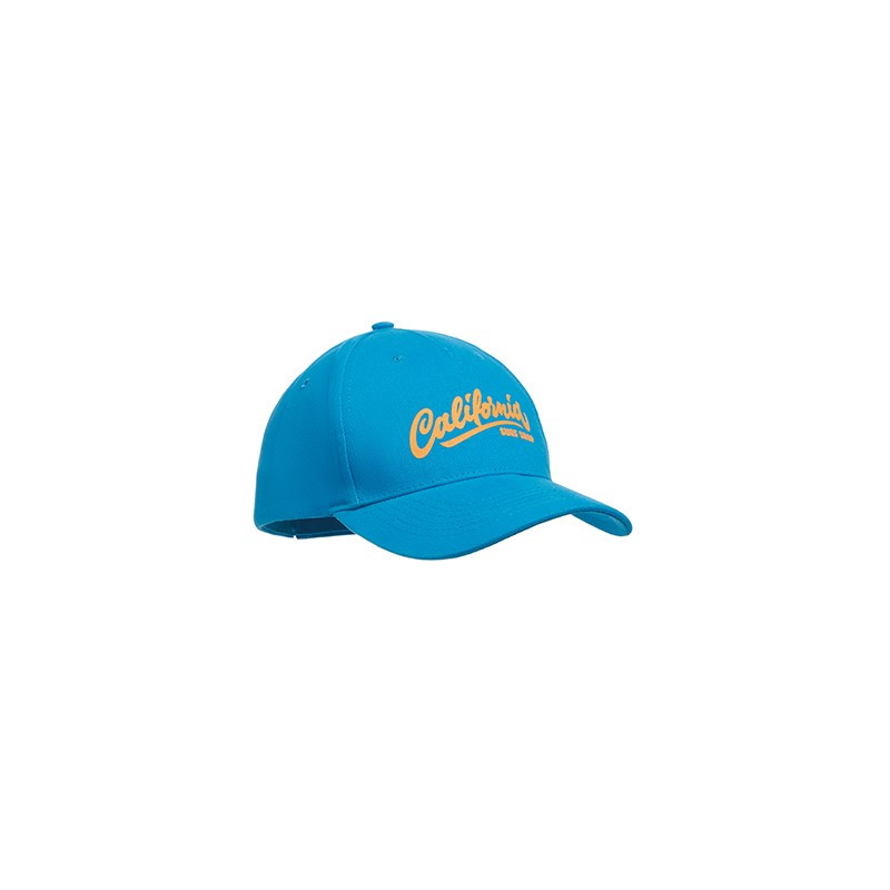 Brushed heavy cotton (5 panel). Min 150 pcs