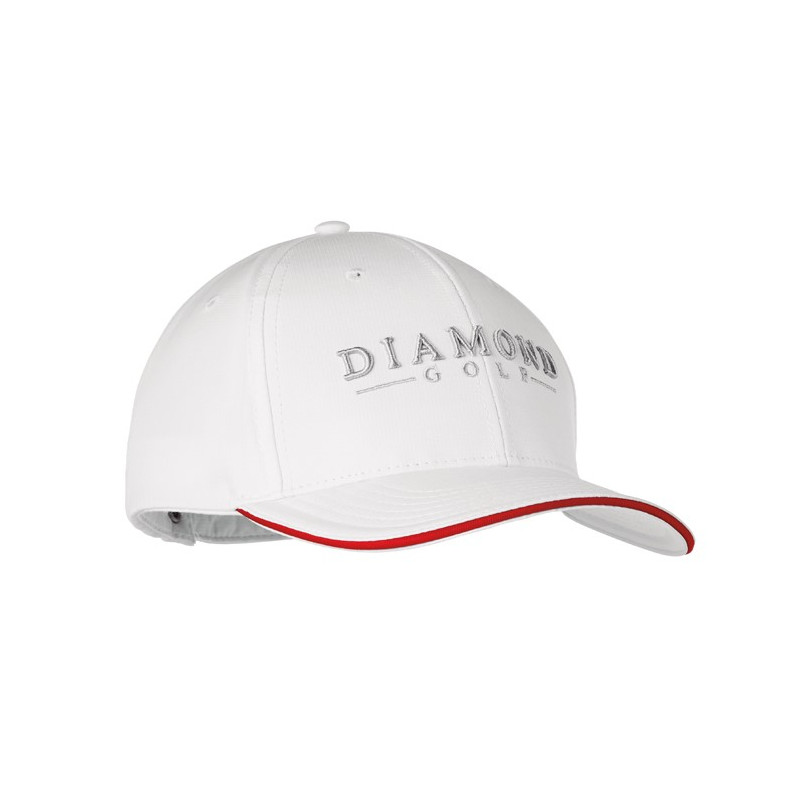 Ripstop (sports) cap with sandwich. 100% Polyester. Min 150 pcs