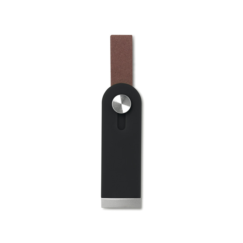 Jednotka USB 2.0 Flash s plastovým krytom, čierna