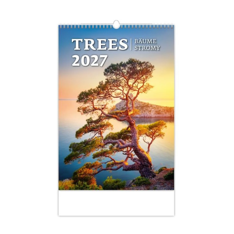Nástenný Trees/Bäume/Stromy